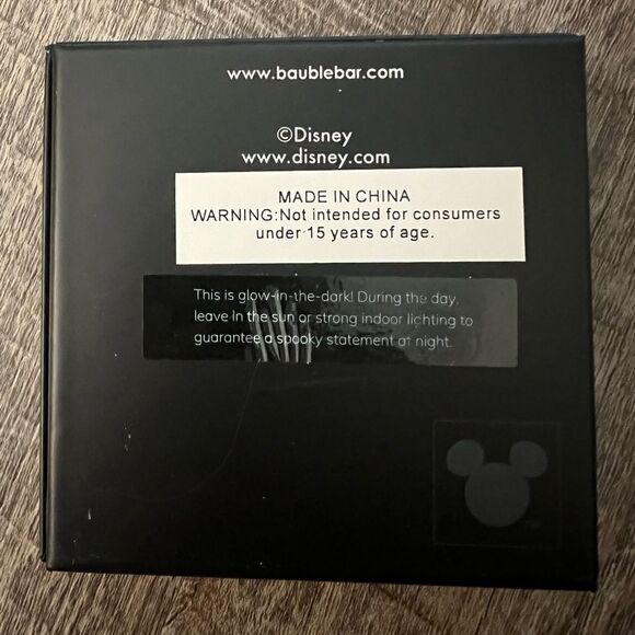 Disney x Baublebar Glow In The Dark Mickey Mouse Spider Wed Earrings - Picture 5 of 5